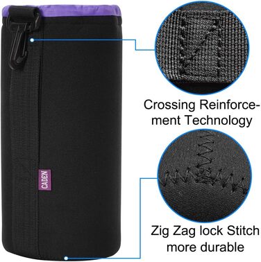 Водонепроникний захисний чохол для об'єктива CADeN: 4 розміри, неопрен, Canon, Nikon, Sony, Pentax, Tamron, Sigma