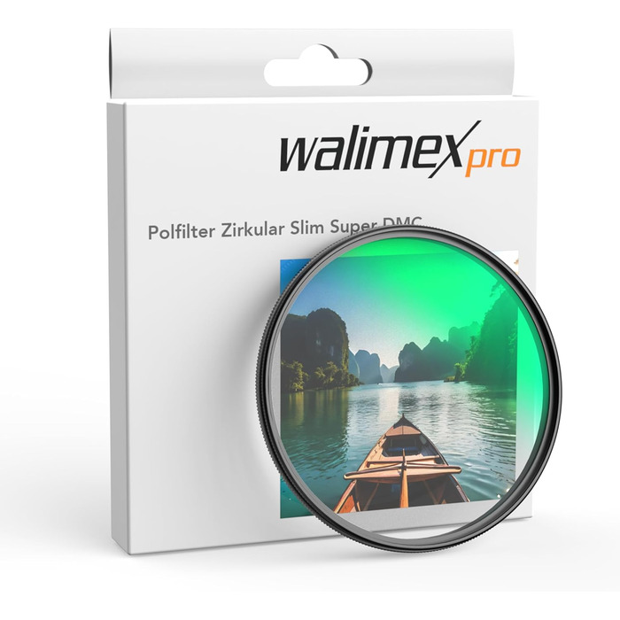 Поляризаційний фільтр Walimex Pro Zirkular Slim (52mm, Super DMC Slim) з захисним чохлом