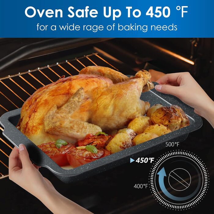 Набір форм для випічки RIOVARM Granit Antihaft 7 шт. - Форми для кексів, хліба, пирогів