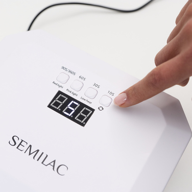 LED+UV лампа Semilac Diamond Collection 24W, біла