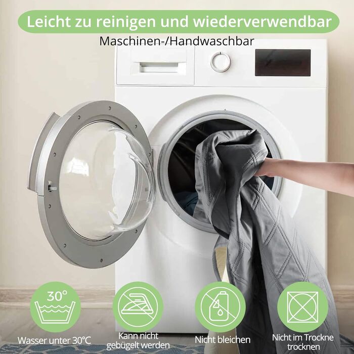 Водонепроникний килимок для собак TAIKURA, антиковзаючий килимок для тварин, міцний килимок для котів, багаторазовий. Захист для дивану, ліжка, автокрісла. Можна прати в пральній машині (темно-сірий, 76 x 190 см)