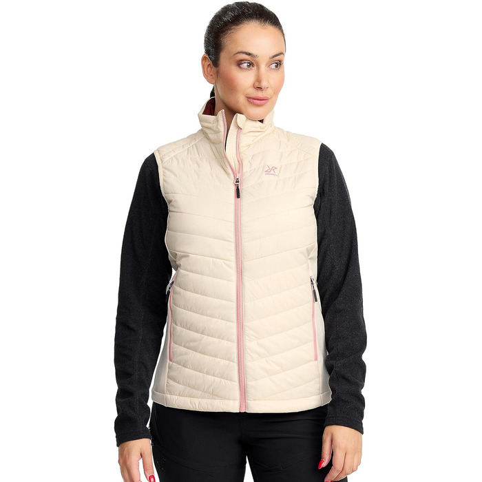 RevolutionRace Radical Insulate Vest для жінок: Легка ізольована жилетка для щоденного використання та активного відпочинку, XXL, Oatmeal