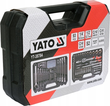 Набір інструментів Yato 93-предметний 1/4