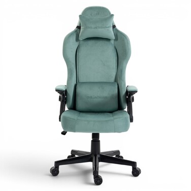 Ігрове крісло Delagear G 450, зелене, тканинне