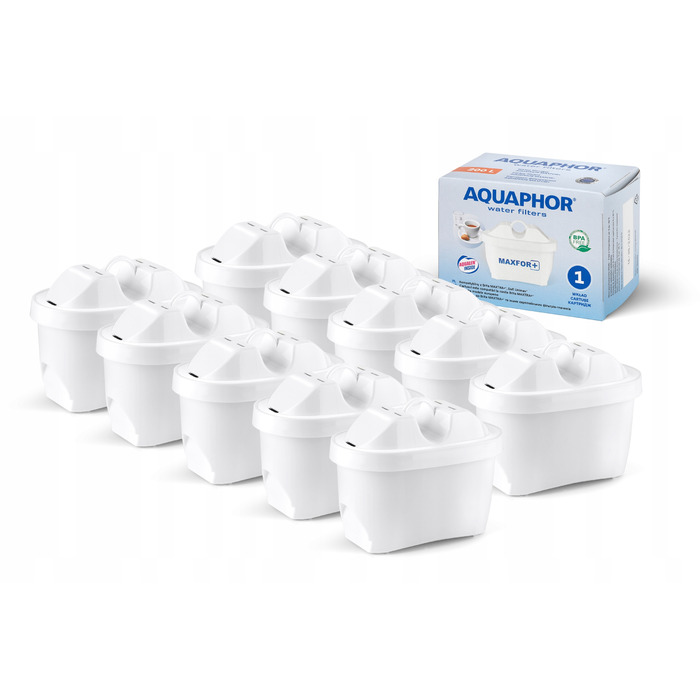 Смінні фільтрувальні картриджі Aquaphor Maxfor+, 10 шт.