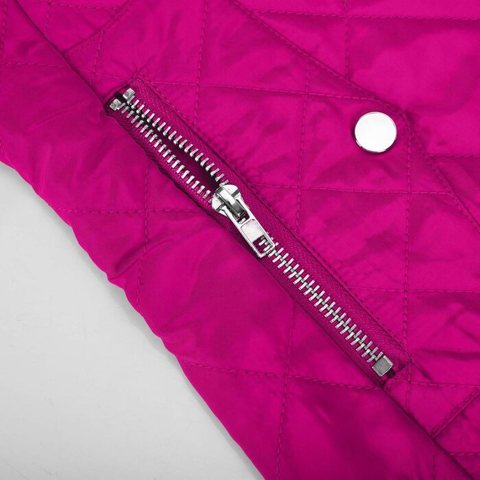Жіночий теплий жилет з пуховим наповнювачем, вітро- та водовідштовхувальний, для активного відпочинку, з кишенями, колір рожевий, розмір S
