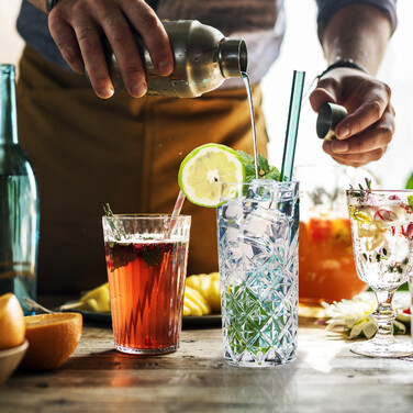Relaxdays Highball Окуляри Набір з 6 штук