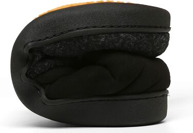 Тапочки халатні Mishansha Herren Winter з підкладкою Memory Foam, тепла зимова модель, розмір 39-48, колір: димний чорний