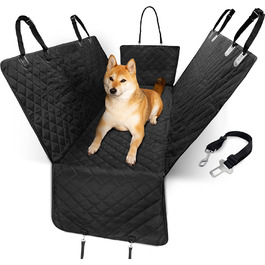 Автомобільна захисна накидка для собак 3-в-1: на сидіння, в багажник та гамак. Захист від бруду, подряпин та води. Розмір: 56x45x137x48 см