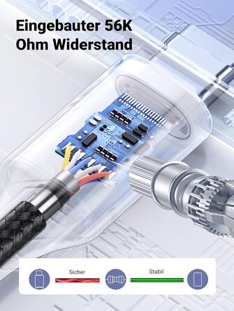 Кабель USB-C UGREEN 2 шт. (2M + 0.5M) нейлонова обплітання, сумісний з Samsung Galaxy S24 Ultra, S23, S22, iPhone 15 Pro, Pro Max