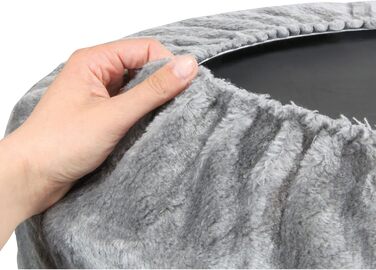 Ліжко-гніздишко для дітей Schecker Teddy з м'якого пінополіуретану, сірий, знімний чохол