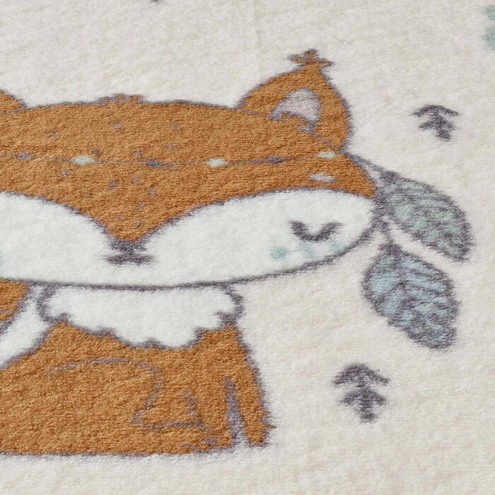 Taracarpet Rug for Children's Room, Kids' Rug and Teen Room Rug, Soft, Cozy, and Soft in Various Designs, Squirrel Brown, 080x150 cm
