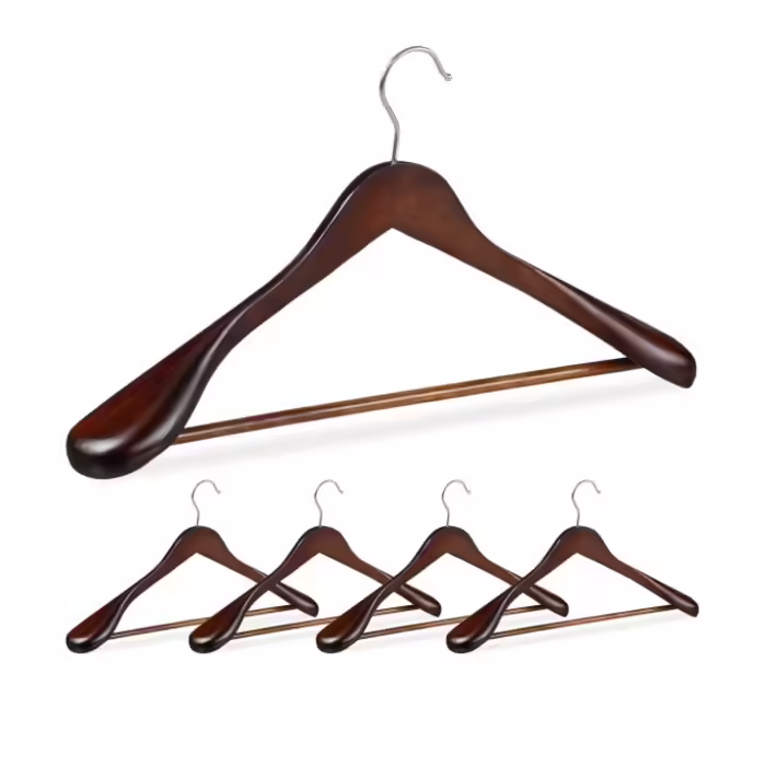 Relaxdays Suit Hangers, 5-Piece Set