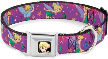 Нашийник для собак з кріпленням для безпеки в авто, фіолетовий, 9-15 дюймів, ширина 2.5 см