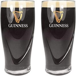 Дві склянки Guinness, офіційний мерч, з тисненням