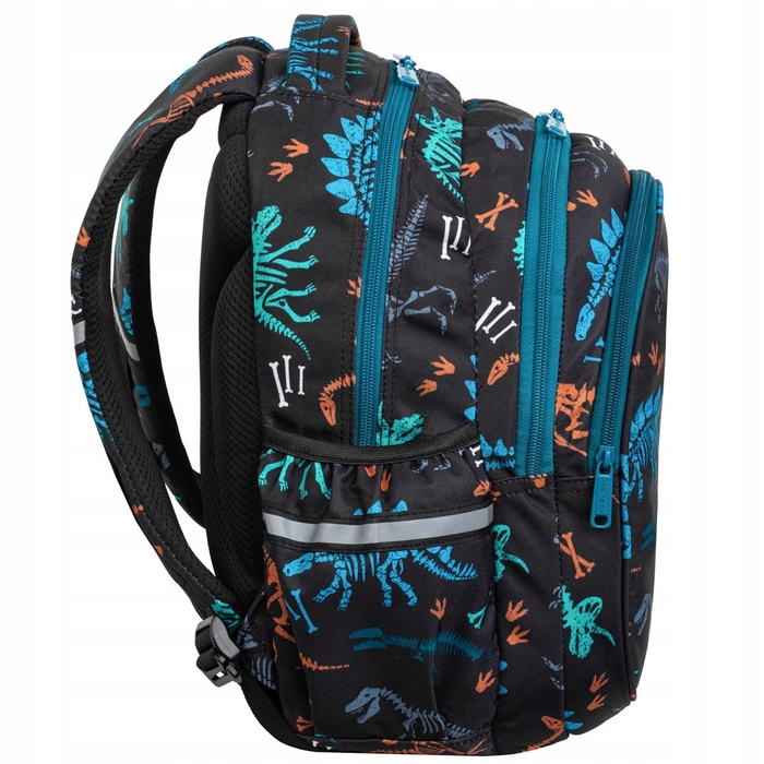 Шкільний рюкзак CoolPack Jerry з динозаврами, багатокамерний, 21 л