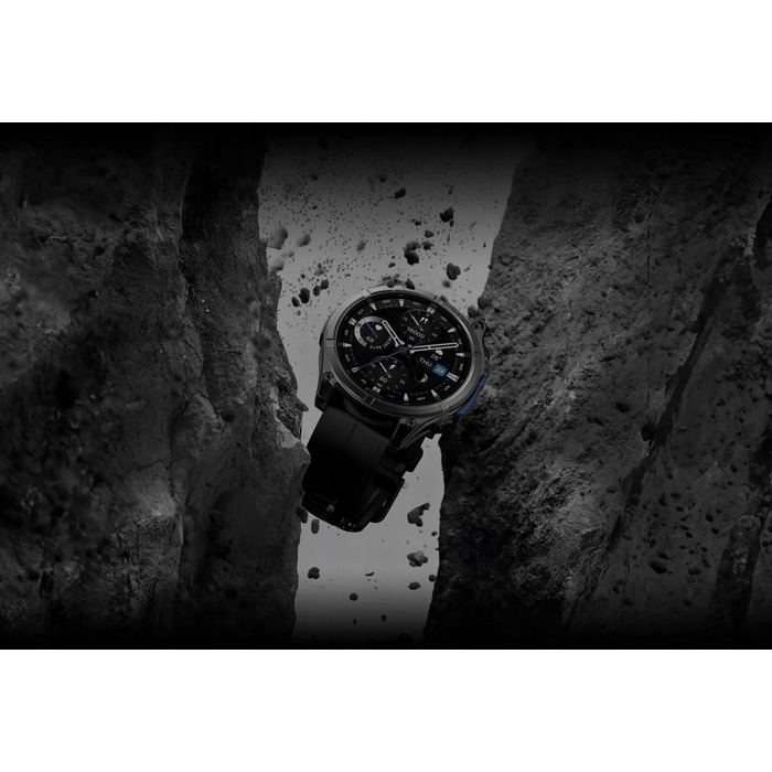 Смарт-годинник Zeblaze Vibe 8 (MIL-STD), сірий: AMOLED-дисплей, ліхтарик, вимірювання сатурації, до 60 днів автономності