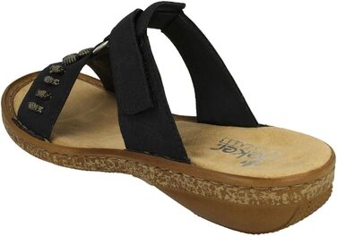 Пантолети Rieker 628M6 жіночі блакитні, розмір 41 EU, Slip-On