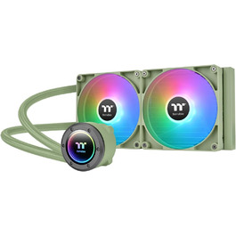 Система водяного охолодження Thermaltake TH280 V2 ARGB Matcha Green (280 мм)