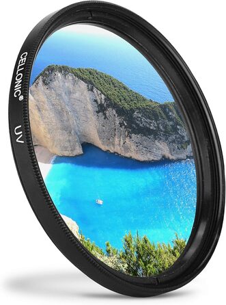 CELLONIC UV Filter 72mm - захисний фільтр для об'єктивів та камер | Захист від ультрафіолету