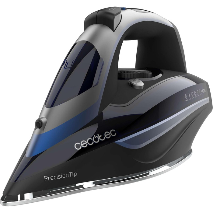 Парове прасування Cecotec Fast&Furious 6060 Ultra з анодованим покриттям, 3100 Вт, автоматична водяна помпа, автовимкнення, постійна подача пари, сенсорний дисплей та LCD-екран