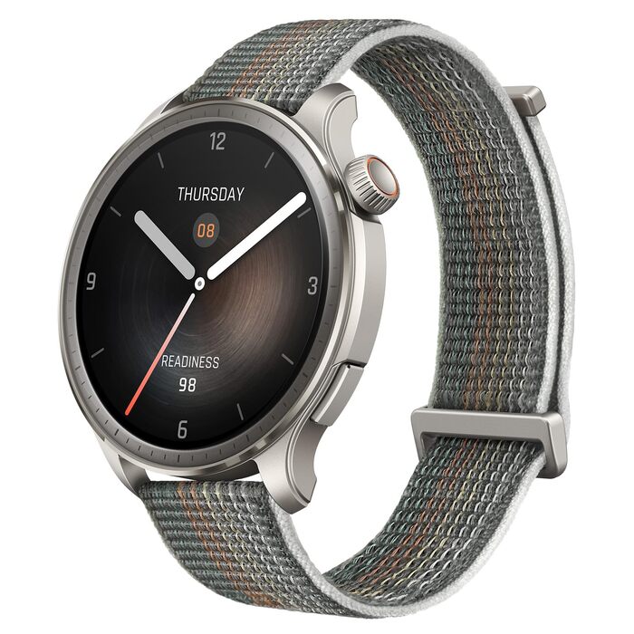Смарт-годинник Amazfit Balance 46 мм Сірий: NFC, GPS, 150 режимів спорту, моніторинг сну та здоров'я, Bluetooth дзвінки, до 14 днів роботи