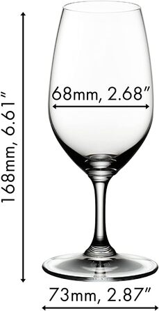 Набір склянок Riedel Vinum Martini (2 шт.), кришталеве скло, для коктейлів, придатне для миття в посудомийній машині