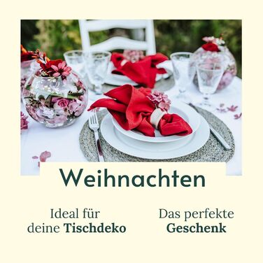 BewusstGrün I 12 Fair & Sustainable Cloth Napkins + Folding Instructions | 100% Organic Cotton | 45x45 cm Gray