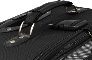 Набір валіз U.S. Traveler New Yorker (4 шт) – червоний, легкий, м'який, розширюваний