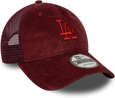 Кепка New Era MLB Trucker з регулюванням, бейсболка Snapback з сіткою, логотип команди Los Angeles Dodgers (один розмір, #38387)