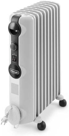 Радіатор De'Longhi Radia-S TRRS0920 – 1500 Вт, регулювання температури, захист від замерзання, 9 елементів