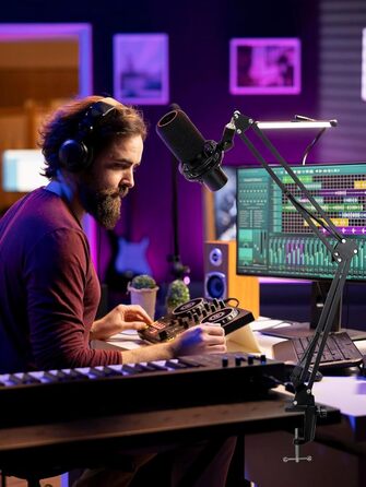 Кріплення для мікрофона HyperX QuadCast та інші - YOUSHARES (з поп-фільтром)