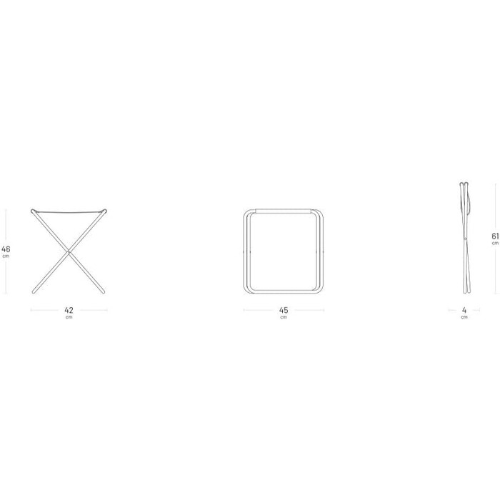 Складний стілець Lafuma Mobilier PH II для відпочинку на природі, Seigle II, 38 x 39 x 43 см