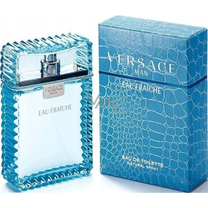 Туалетна вода Versace Man Eau Fraiche, 50 мл, деревна