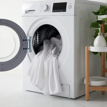 Плед KMUSET з мікрофібри, білий, 152x183 см