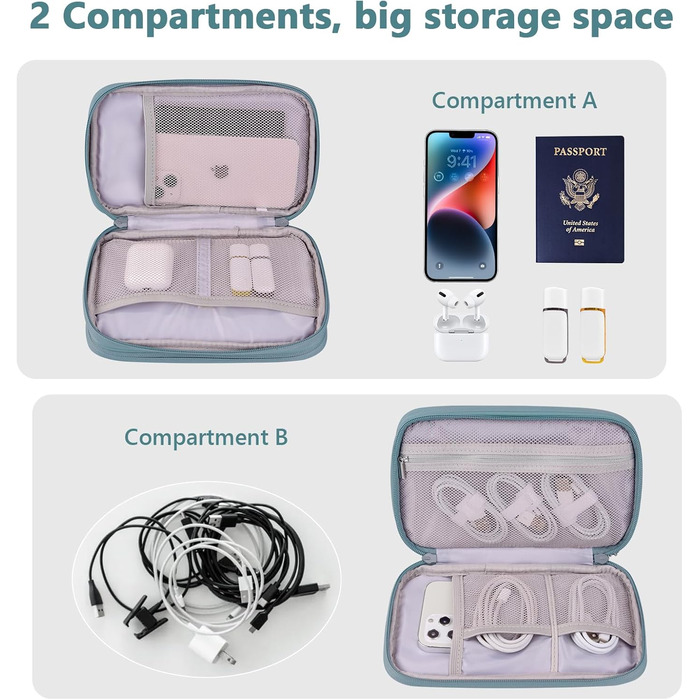 Органайзер для подорожей DDgro, водонепроникний, чорний, розмір L. Tech-аксесуари, водонепроникний мішок для подорожей, розмір L