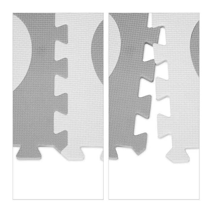 Relaxdays 18-piece Puzzle Mat Heart