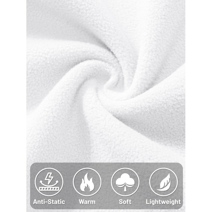 TACVASEN жіноча флісова жилетка Outdoor, тепла жилетка з капюшоном та кишенями на блискавці, спортивна жилетка для жінок (XL, білий)