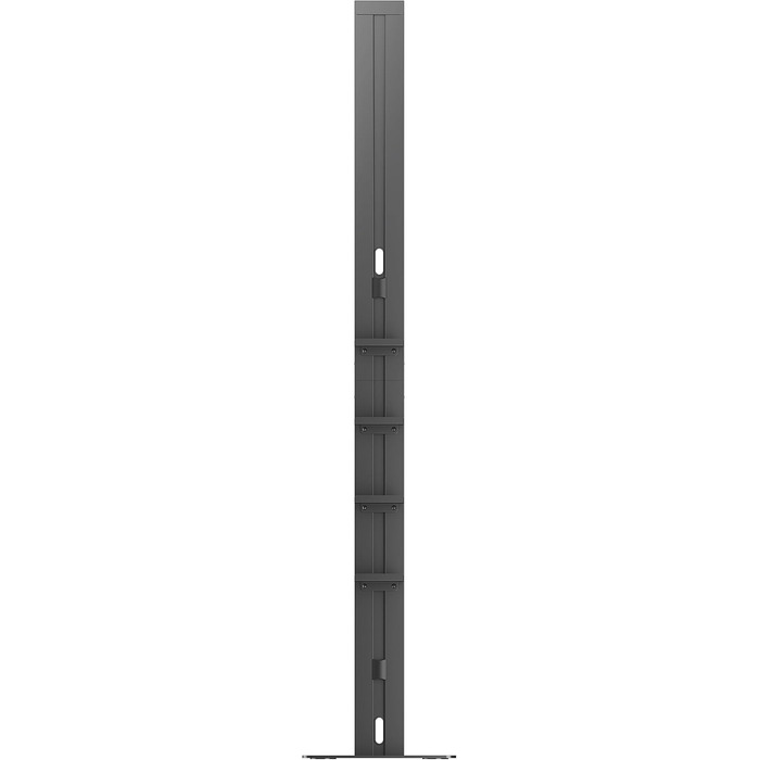 PureMounts Vacuum Cleaner Stand with Angled Baseplate for Robot Vacuums, 8 Accessory Holders, Compatible with Dyson V6, Dyson V7, Dyson V8, Dyson V10, Dyson V11, Dyson V12, Dyson V15, Black for Vacuum Cleaners + Robot Vacuums 8x Accessory Holders Black
