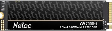 Netac NV7000-t 2TB M.2 NVMe SSD: Швидкий внутрішній SSD для геймінгу та відео, PCIe 4.0
