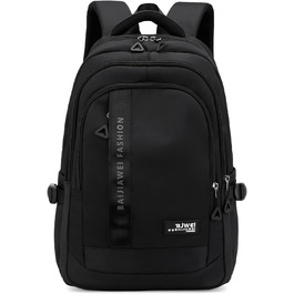 Шкільний рюкзак для підлітків, 2025 рік, для школи, гімназії, старшої школи, 26L, чорний