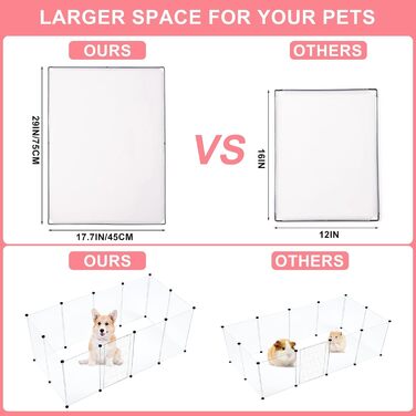 Клітка-загон для дрібних тварин Brian & Dany, 12 панелей, 180x90x75 см