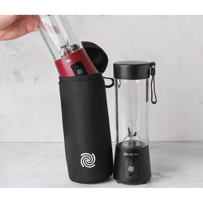 Бездротовий стаціонарний блендер BlendyGo 3, 250 Вт, червоний, 0,55 л