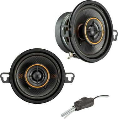 Автомобільні коаксіальні динаміки MELARQT Kicker KSC3504, 300 Вт, 8,9 см, для магнітоли
