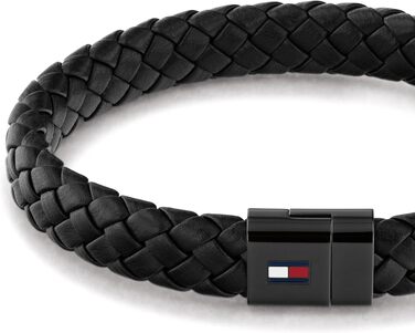 Браслет чоловічий шкіряний Tommy Hilfiger - чорний, коричневий або синій
