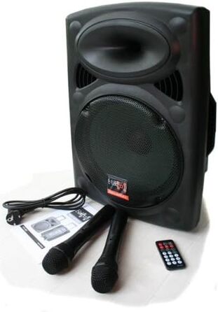 E-Lektron EL30-M MK-III: Портативна акустична система 700W з Bluetooth, MP3, USB, SD, 2 мікрофона та пультом - Soundsystem