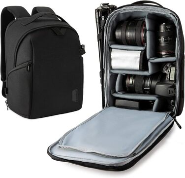 Bagsmart Рюкзак для фотокамери, DSLR/SLR, з відділенням для ноутбука 13.3