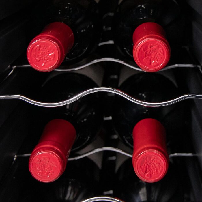 Холодильник для напоїв Cecotec Bolero GrandSommelier 2050 Black - 24 пляшки, компресорний, 5-18°C