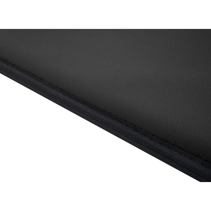 Килимок для собак Knuffelwuff Cheyenne з штучної шкіри, 95 x 60 см, чорний - для великих, середніх та маленьких собак. Підходить для дому, авто, кемпера, трейлера.