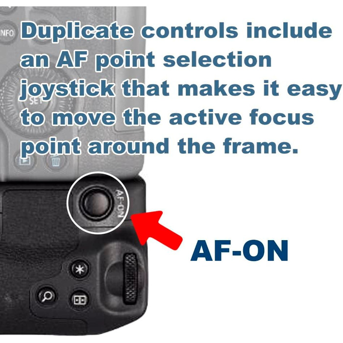 Батарейний хват DSTE 4365C001 BG-R10 сумісний з акумуляторами LP-E6, LP-E6N, LP-E6NH та камерами Canon EOS R5, EOS R6, EOS R5 C